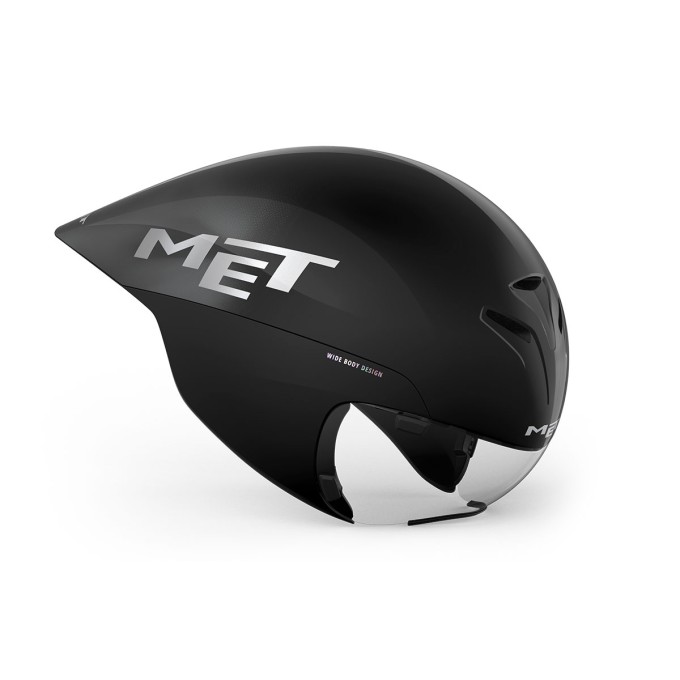 MET Drone Wide Body II Aero Kiiver - Black Metallic/Glossy MET Drone Wide Body II Aero Kiiver - Black Metallic/Glossy