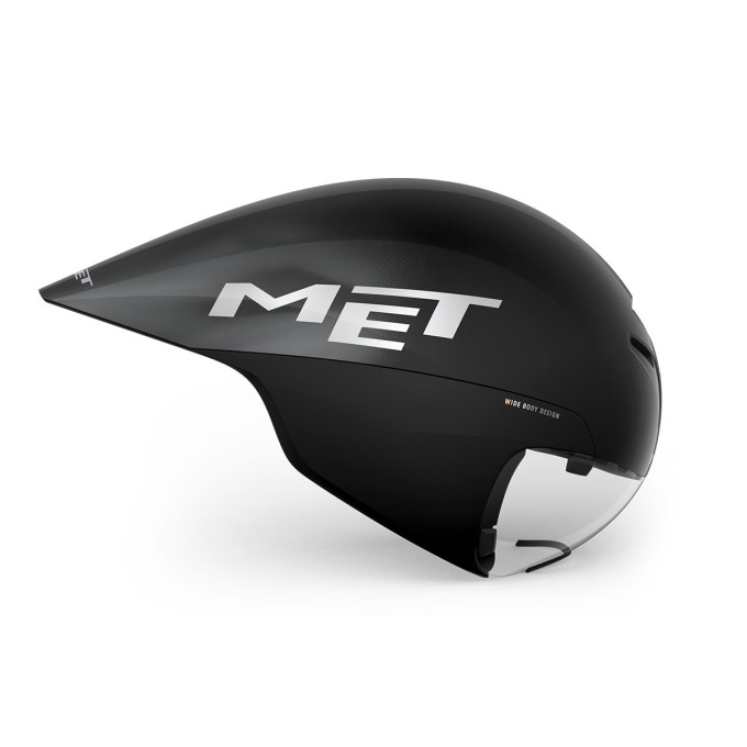 MET Drone Wide Body II Aero Kiiver - Black Metallic/Glossy MET Drone Wide Body II Aero Kiiver - Black Metallic/Glossy