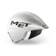 MET Drone Wide Body II Aero Kiiver - White Metallic/Glossy MET Drone Wide Body II Aero Kiiver - White Metallic/Glossy