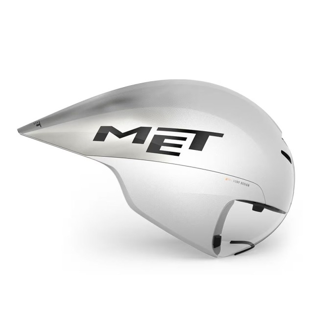 MET Drone Wide Body II Aero Kiiver - White Metallic/Glossy MET Drone Wide Body II Aero Kiiver - White Metallic/Glossy