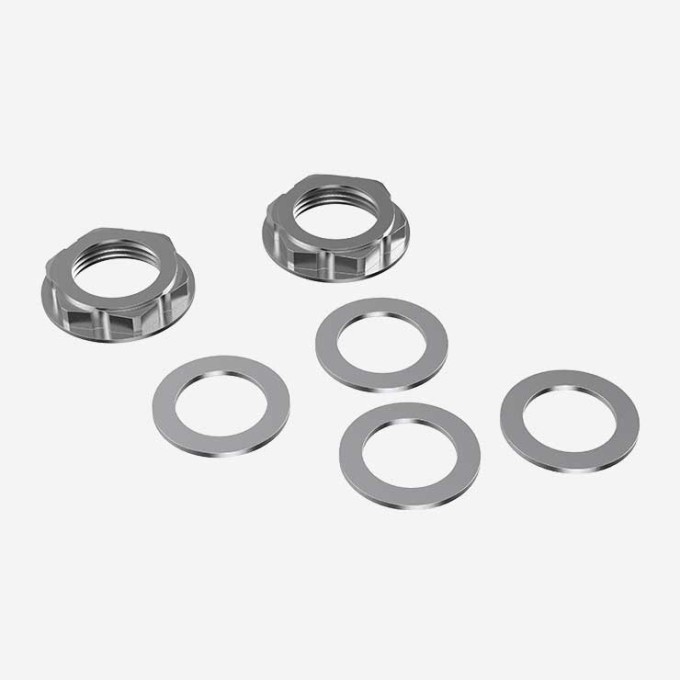 bePRO - set of M16 hex nuts and washers bePRO - set of M16 hex nuts and washers