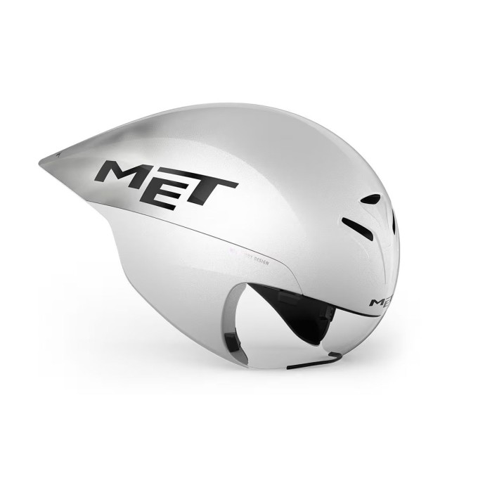 MET Drone Wide Body II Aero Kiiver - White Metallic/Glossy MET Drone Wide Body II Aero Kiiver - White Metallic/Glossy