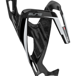 Elite Vico Carbon флягодержатель - glossy/white graphic