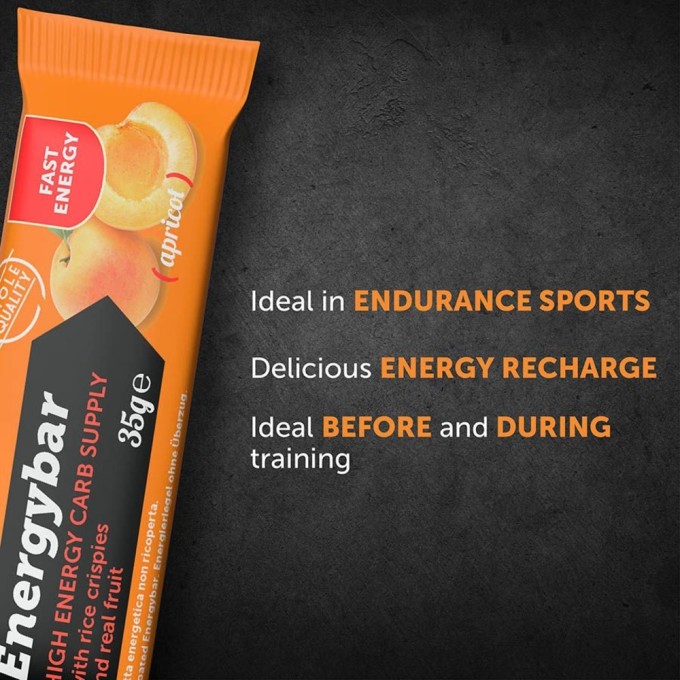 NAMEDSPORT - ENERGYBAR Apricot - 35g NAMEDSPORT - ENERGYBAR Apricot - 35g
