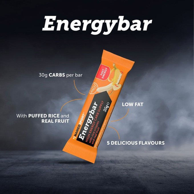 NAMEDSPORT - ENERGYBAR Banana - 35g NAMEDSPORT - ENERGYBAR Banana - 35g