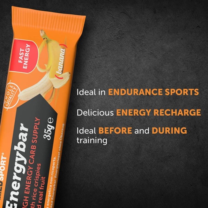 NAMEDSPORT - ENERGYBAR Banana - 35g NAMEDSPORT - ENERGYBAR Banana - 35g