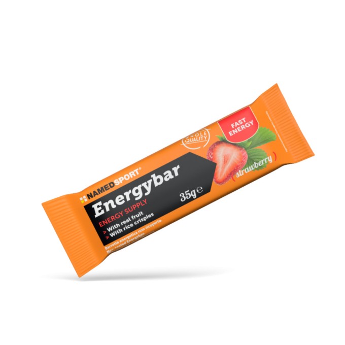 NAMEDSPORT - ENERGYBAR Strawberry - 35g NAMEDSPORT - ENERGYBAR Strawberry - 35g