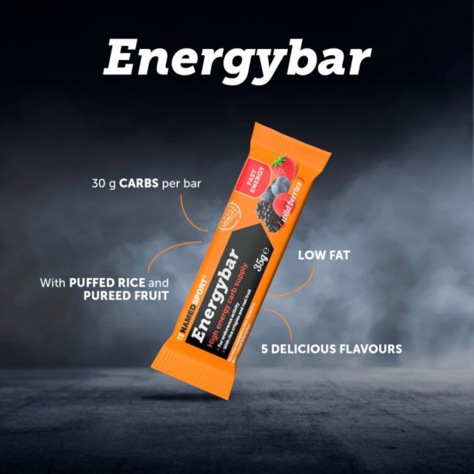 NAMEDSPORT - ENERGYBAR Wild Berries - 35g NAMEDSPORT - ENERGYBAR Wild Berries - 35g