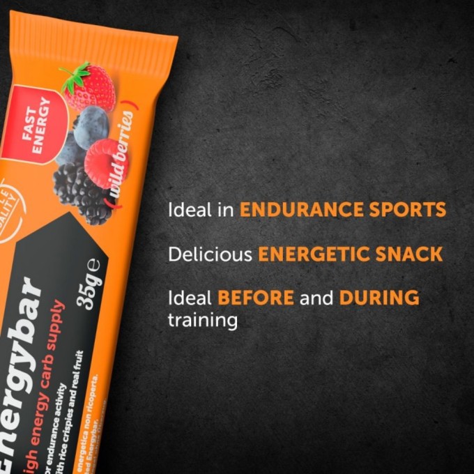 NAMEDSPORT - ENERGYBAR Wild Berries - 35g NAMEDSPORT - ENERGYBAR Wild Berries - 35g