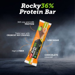 NAMEDSPORT - ROCKY 36% PROTEIN BAR Salty Peanuts - 50g