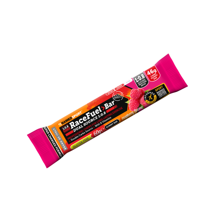 NAMEDSPORT Race Fuel Bar Raspberry 60 g
