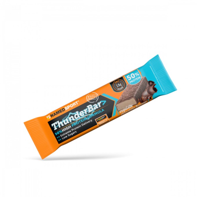NAMEDSPORT - THUNDERBAR - Exquisite Chocolate – 50g NAMEDSPORT - THUNDERBAR - Exquisite Chocolate – 50g
