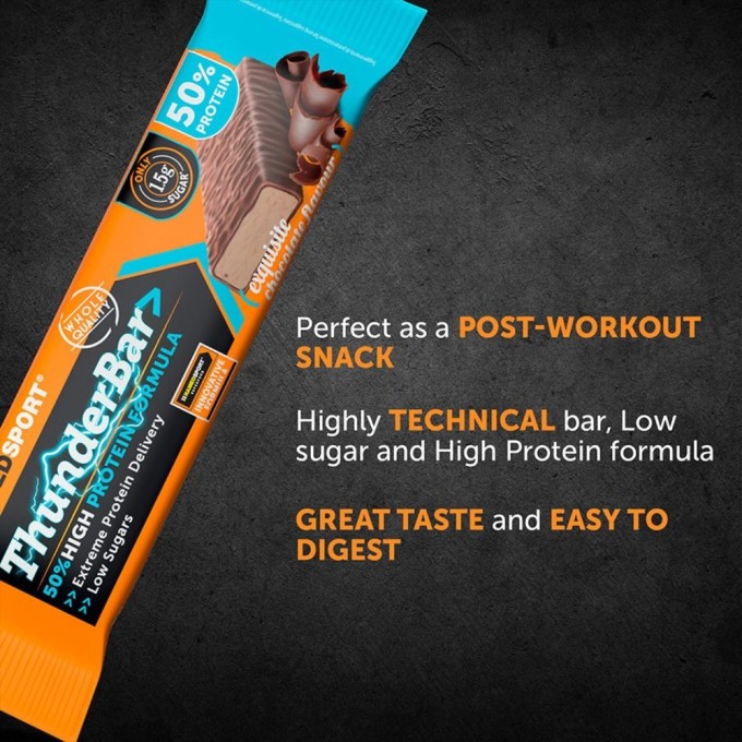 NAMEDSPORT - THUNDERBAR - Exquisite Chocolate – 50g NAMEDSPORT - THUNDERBAR - Exquisite Chocolate – 50g
