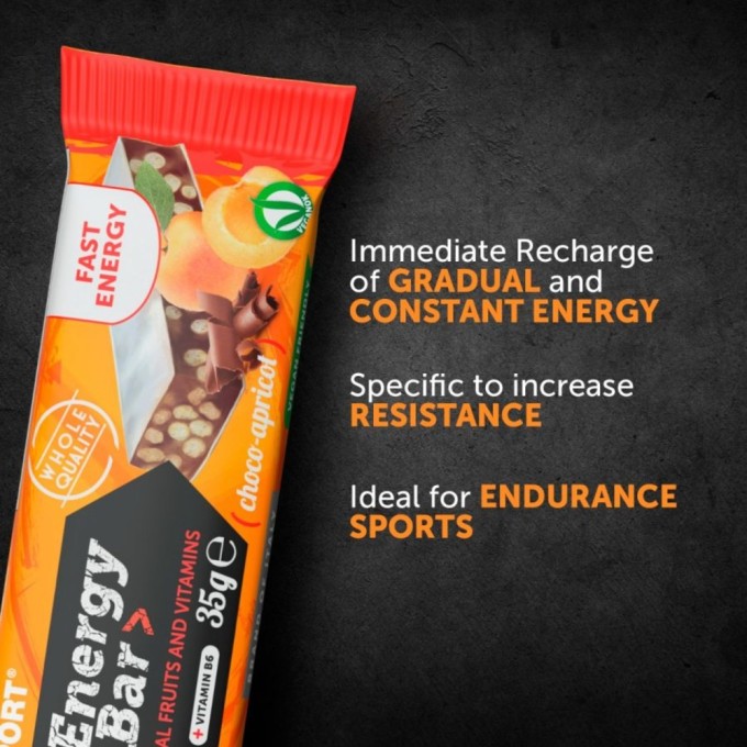 NAMEDSPORT - TOTAL ENERGY FRUIT BAR - Choco-Apricot - 35g NAMEDSPORT - TOTAL ENERGY FRUIT BAR - Choco-Apricot - 35g