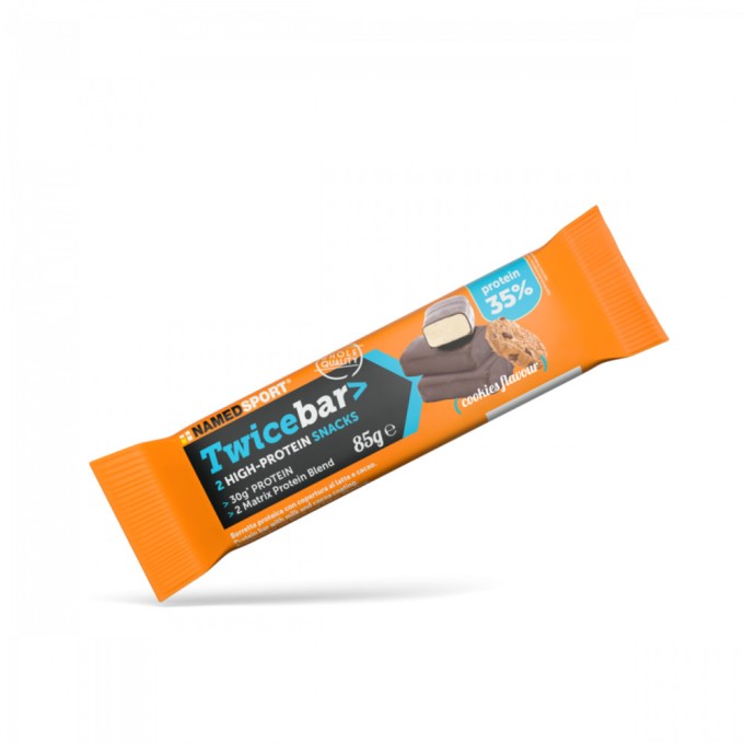 NAMEDSPORT - TWICEBAR - Cookies - 85g NAMEDSPORT - TWICEBAR - Cookies - 85g
