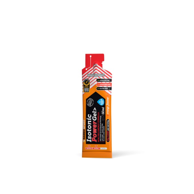 NAMEDSPORT - ISOTONIC POWER GEL - Orange - 60ml NAMEDSPORT - ISOTONIC POWER GEL - Orange - 60ml