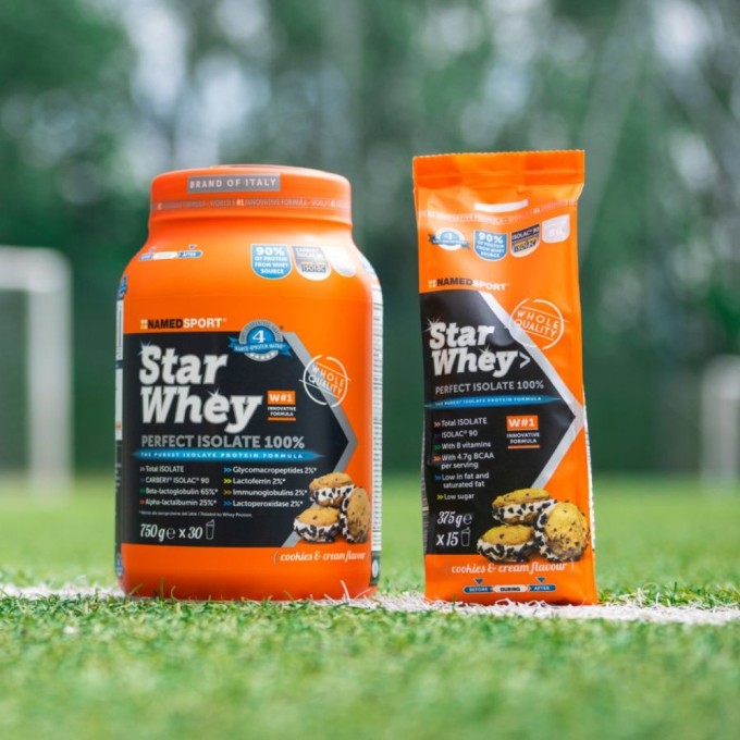 NAMEDSPORT - STAR WHEY ISOLATE Cookies and Cream - 750g NAMEDSPORT - STAR WHEY ISOLATE Cookies and Cream - 750g