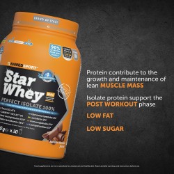 NAMEDSPORT Star Whey Isolate – Vadakuisolaat - Sublime Chocolate 750 g