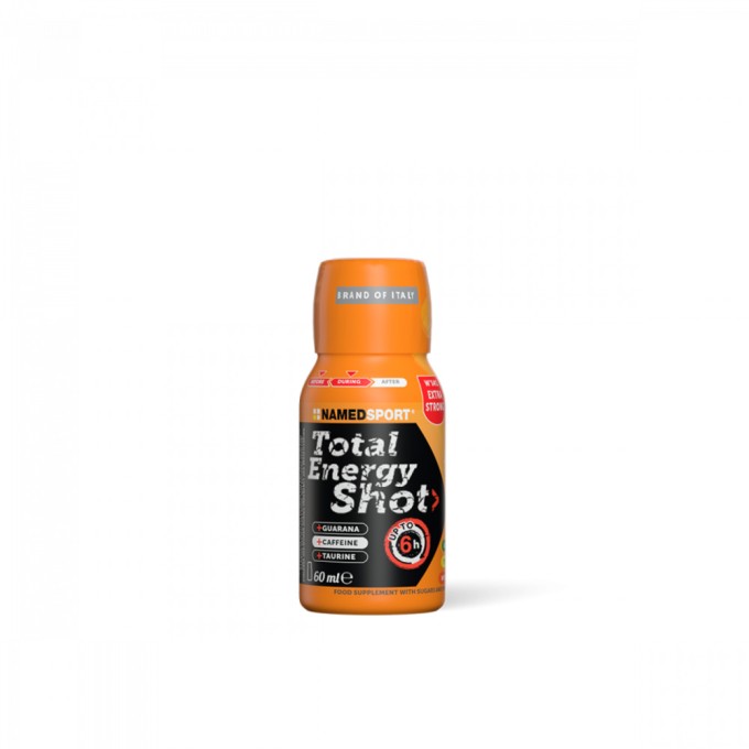 NAMEDSPORT - TOTAL ENERGY SHOT Orange - 60ml NAMEDSPORT - TOTAL ENERGY SHOT Orange - 60ml