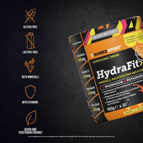 NAMEDSPORT - HYDRAFIT SPORTDRINK - 400g