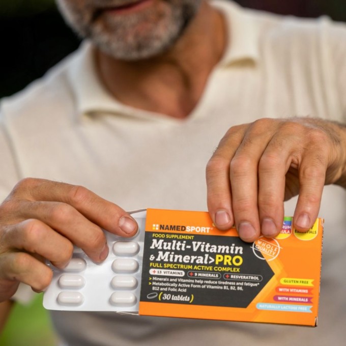 NAMEDSPORT - MULTI-VITAMIN & MINERAL - PRO - 30cpr NAMEDSPORT - MULTI-VITAMIN & MINERAL - PRO - 30cpr