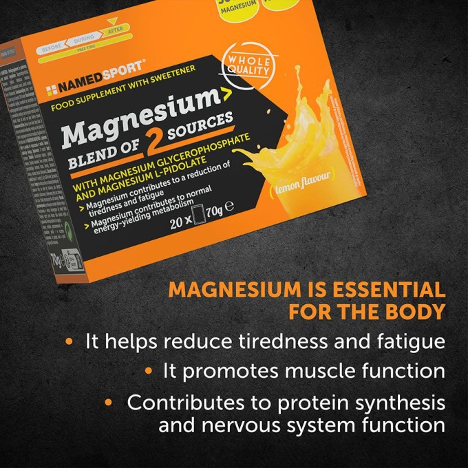 NAMEDSPORT Magnesium Blend of 2 Sources 20 саше