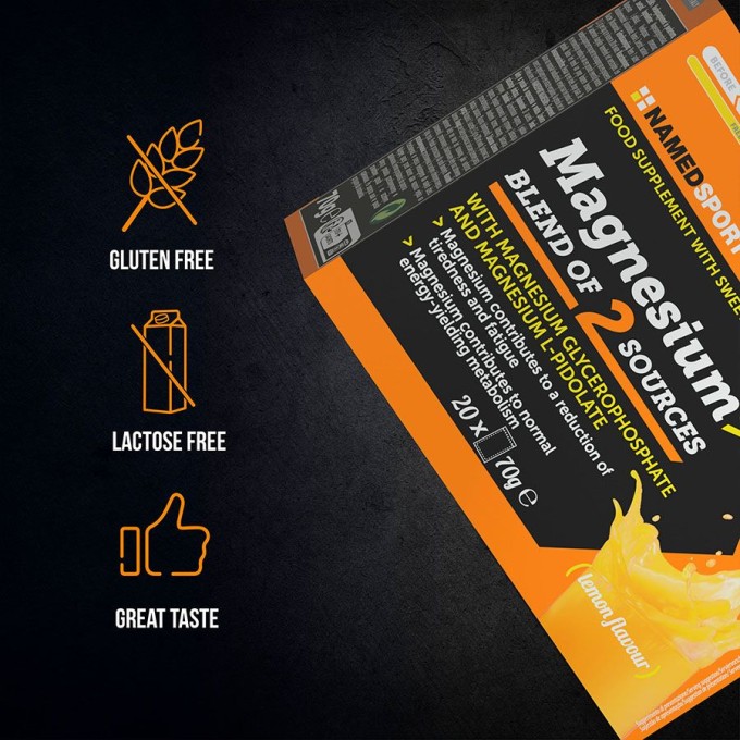 NAMEDSPORT Magnesium Blend of 2 Sources 20 саше