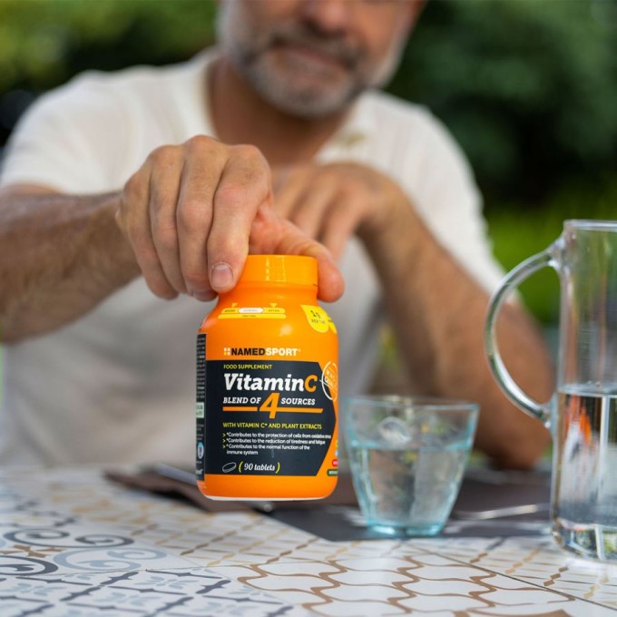 NAMEDSPORT Vitamin C Blend of 4 Sources – 90 таблеток